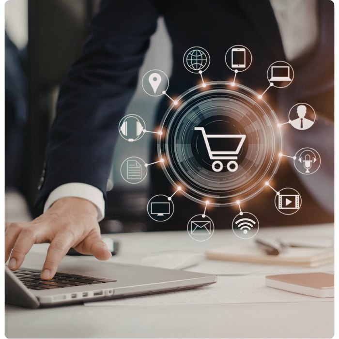Online shopping interface